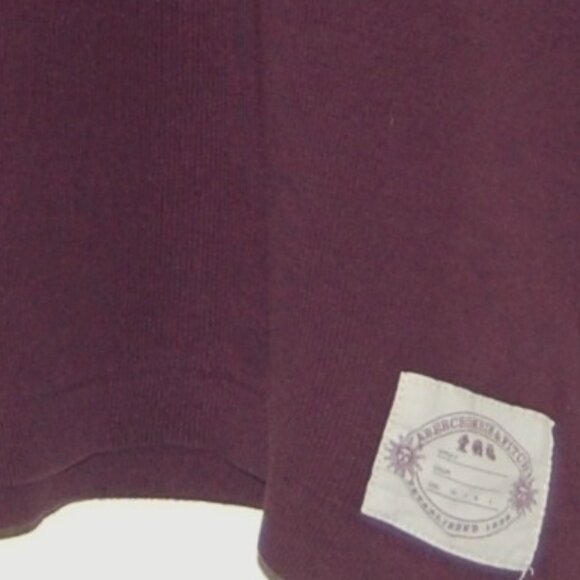 Abercrombie & Fitch Vintage (1996) Women Size L Plum Cotton Tshirt - Picture 3 of 3